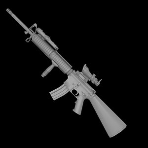 M16A4 with ACOG